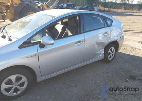 2013 Toyota Prius Two from USA, damaged, VIN JTDKN3DU0D1692740